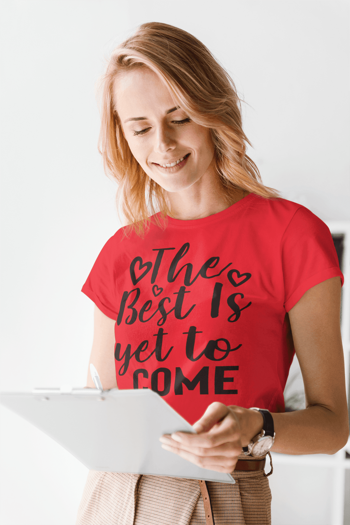 The Best is Yet to Come T-shirt-Regular Fit Tee-StylinArts
