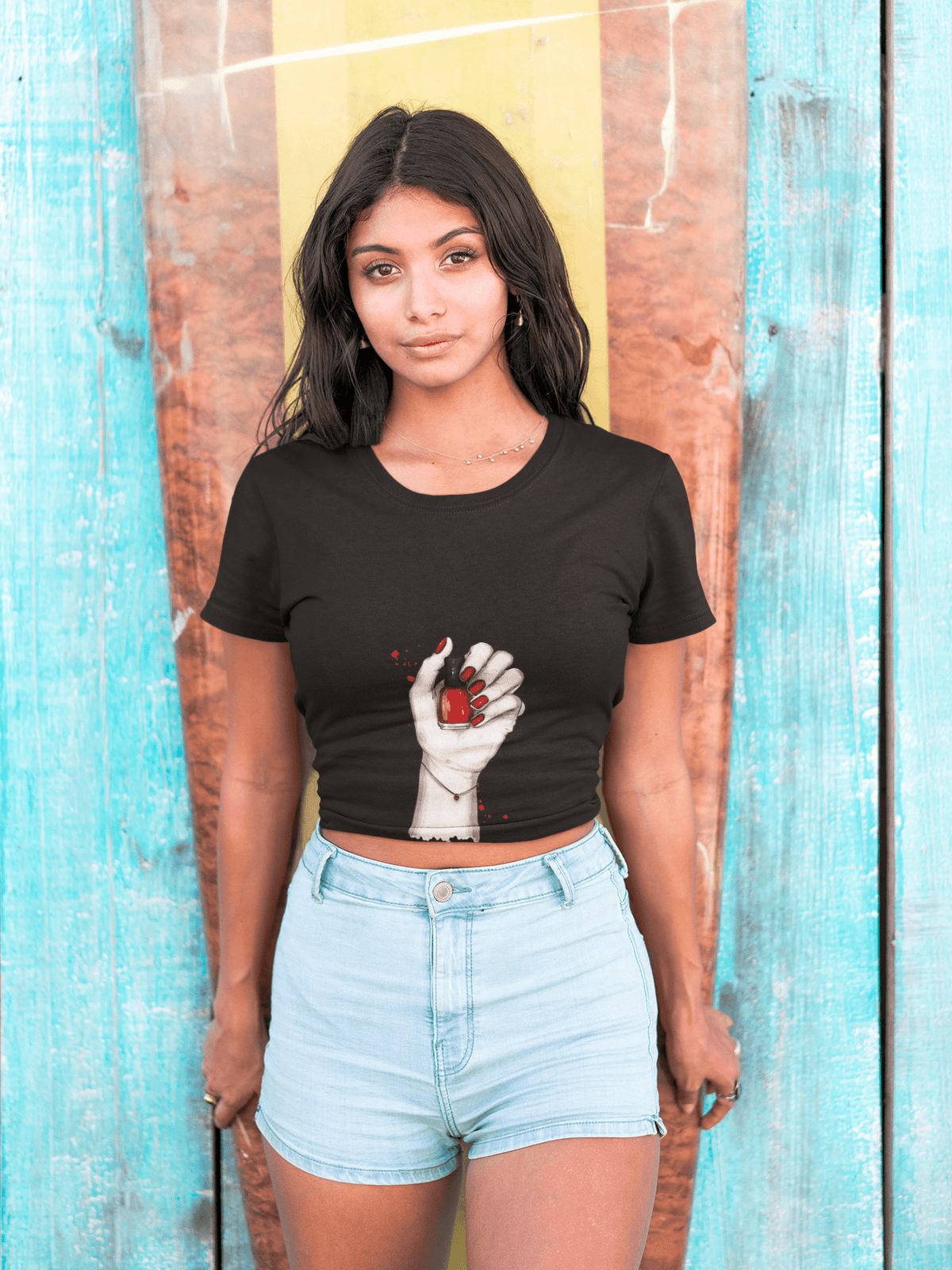 Fashion Passion Cropped Tee-Cropped Tees-StylinArts