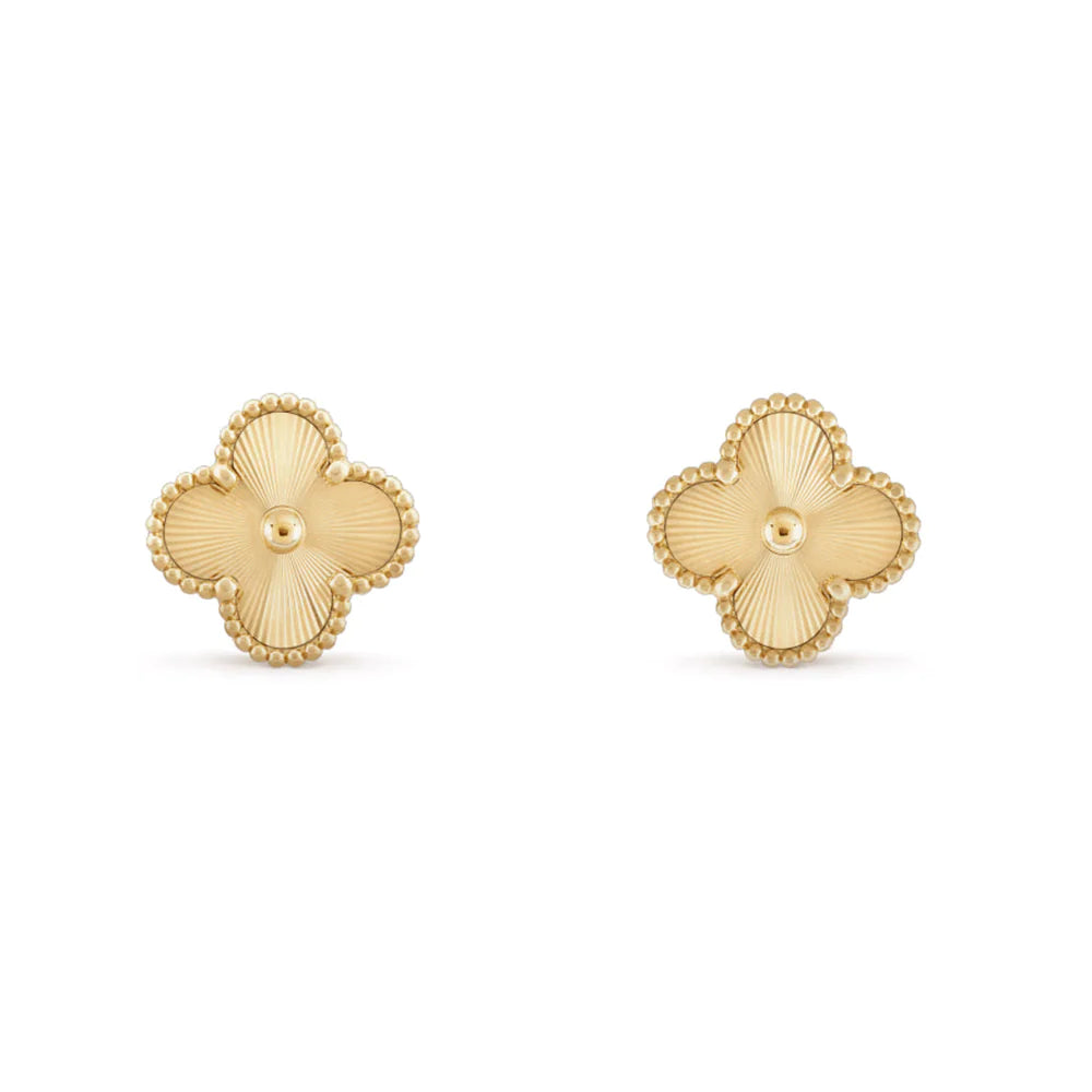 Luxurious Clover Leaf Earrings-Fashion Earrings-StylinArts