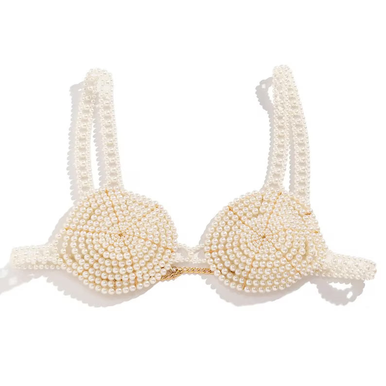 Aurelian Beaded Statement Bra