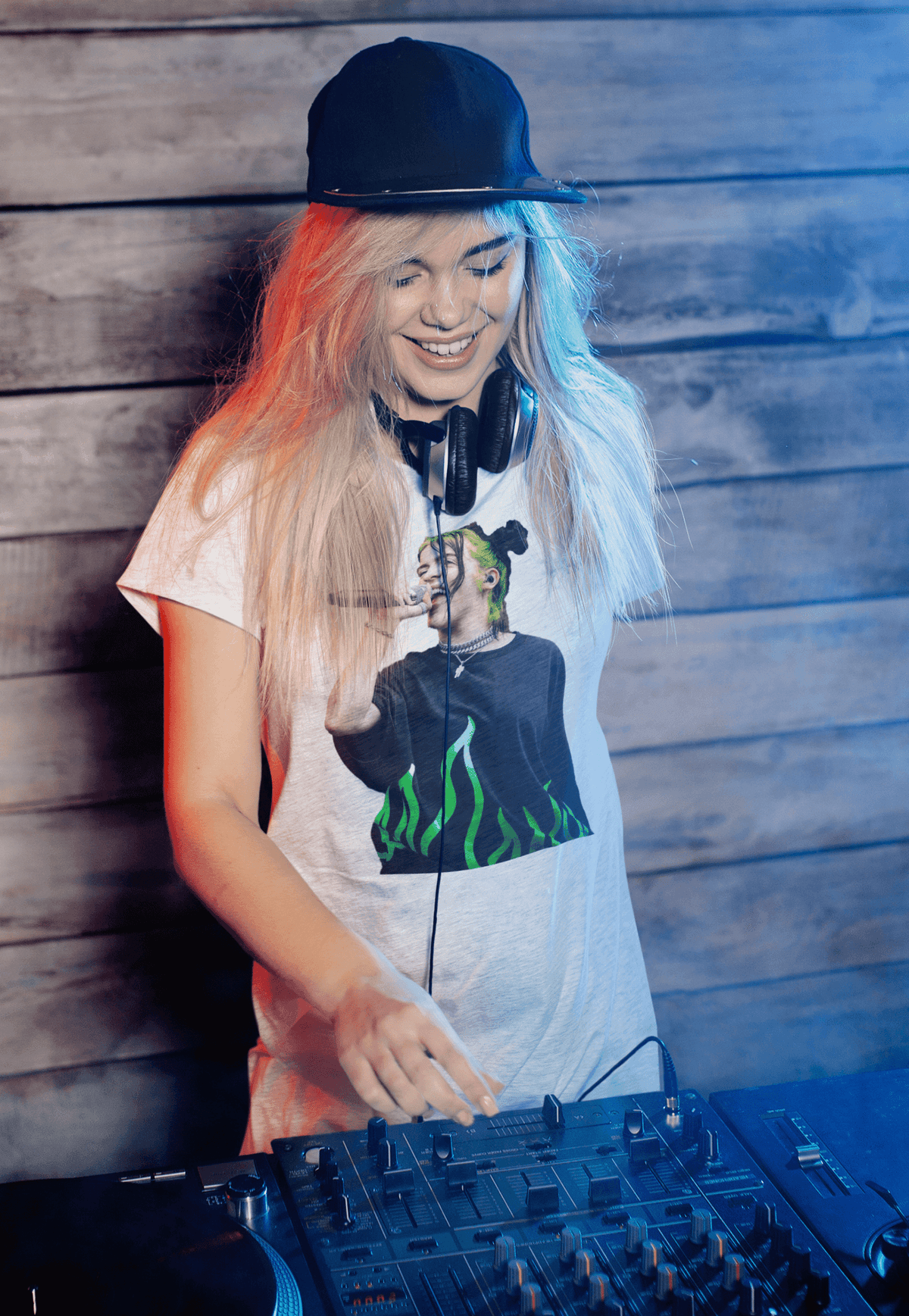 Billie Eilish T-shirt-Regular Fit Tee-StylinArts
