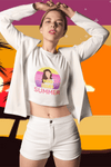 JUST A GIRL Cropped T-Shirt - StylinArt