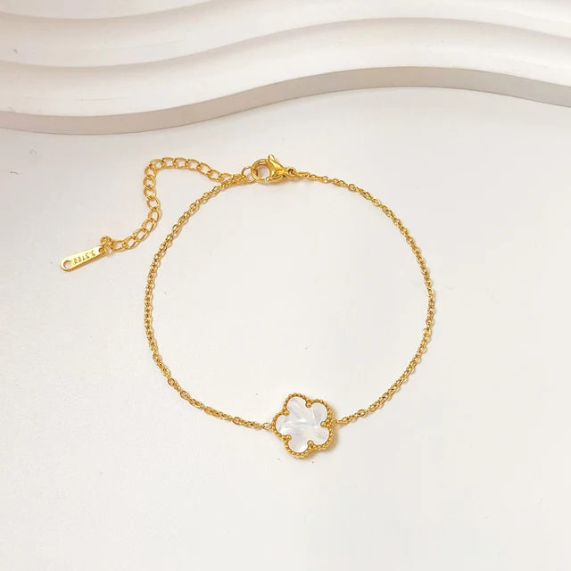 Timeless Clover Bracelet-Fashion Bracelets & Bangles-StylinArts