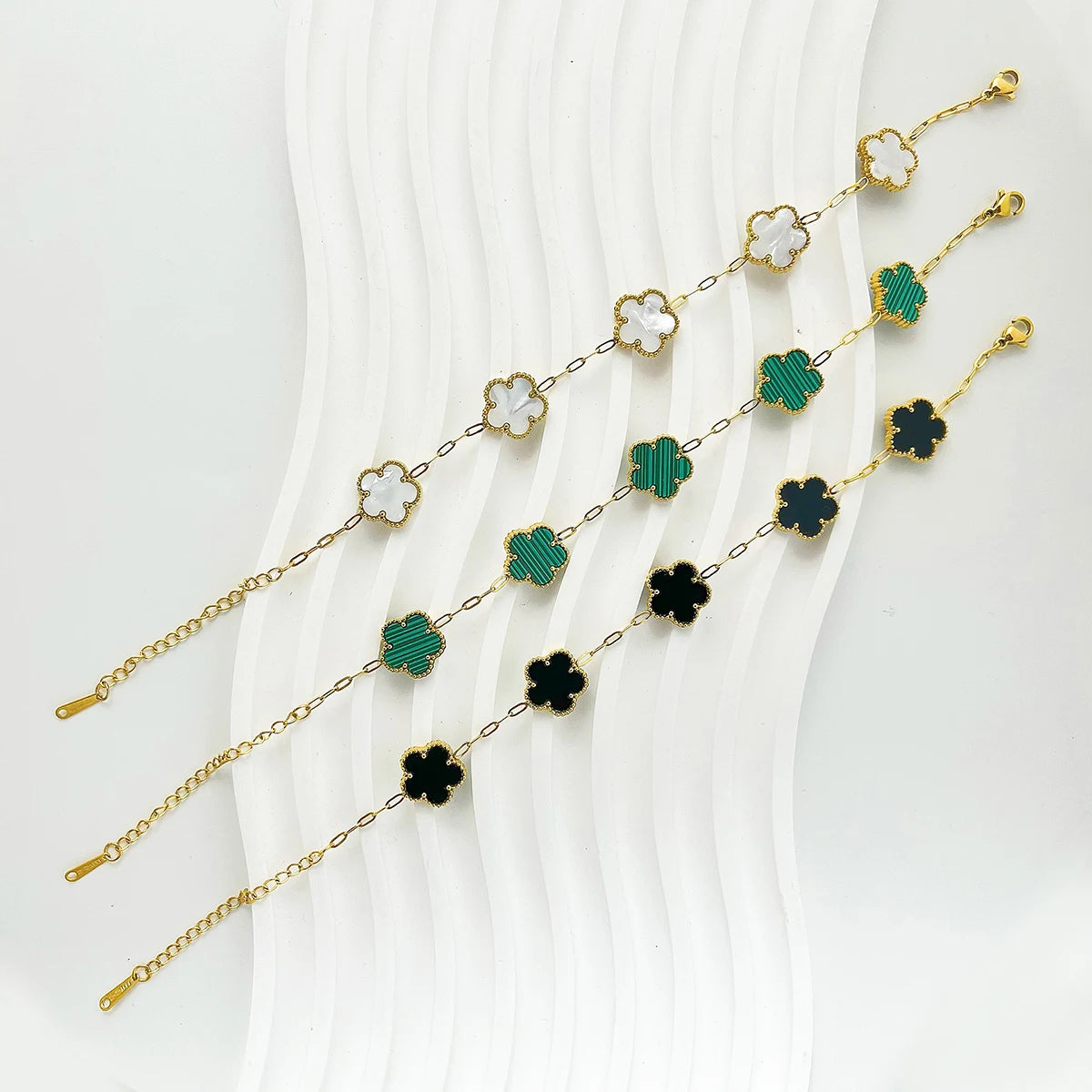 Timeless Clover Bracelet-Fashion Bracelets & Bangles-StylinArts