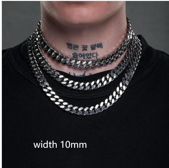 Élégance Royale Rope Cuban Chain Necklace-Necklace-StylinArts