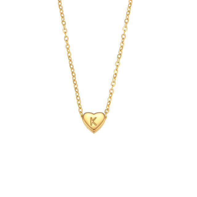 Elysian Love Heart-Shaped Pendant Necklace-Necklace-StylinArts