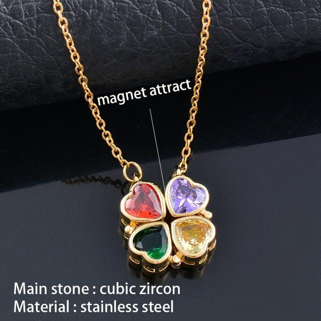 Blossom Magnetic Attraction Pendant Necklace-Necklace-StylinArts