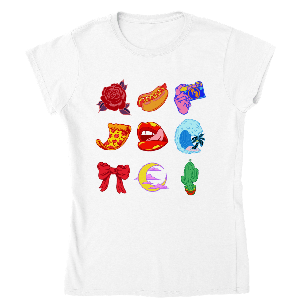 Beach Holiday t-shirt-Regular Fit Tee-StylinArts