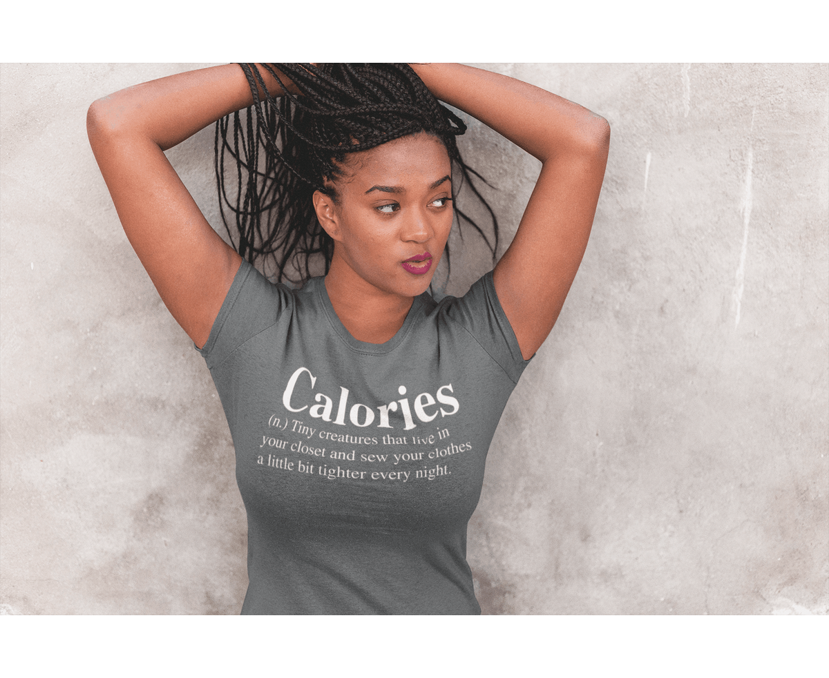 Definition - Calories T-shirt-Regular Fit Tee-StylinArts