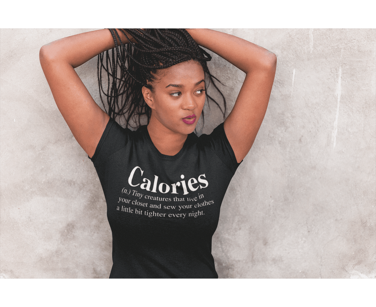 Definition - Calories T-shirt-Regular Fit Tee-StylinArts