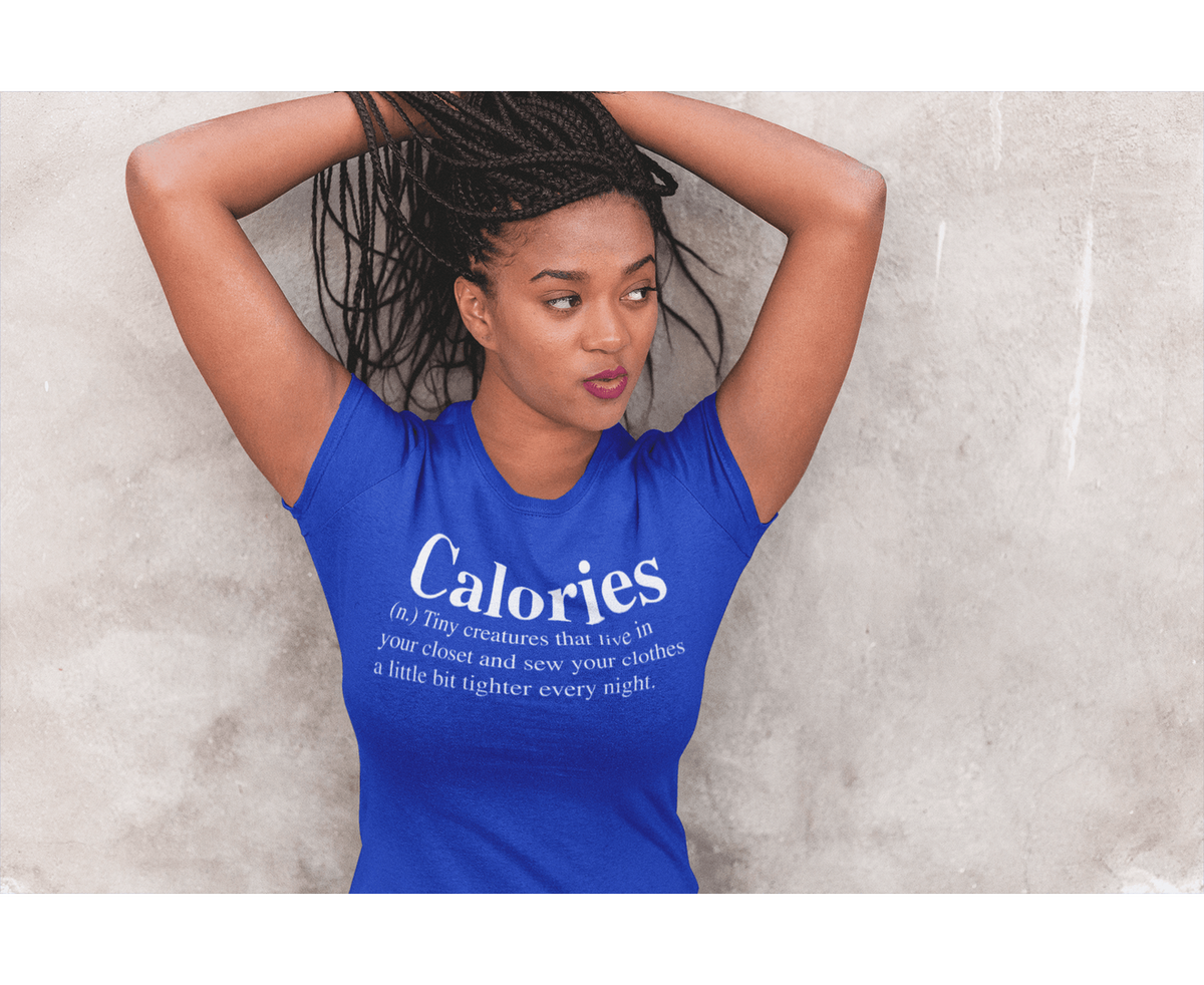 Definition - Calories T-shirt-Regular Fit Tee-StylinArts