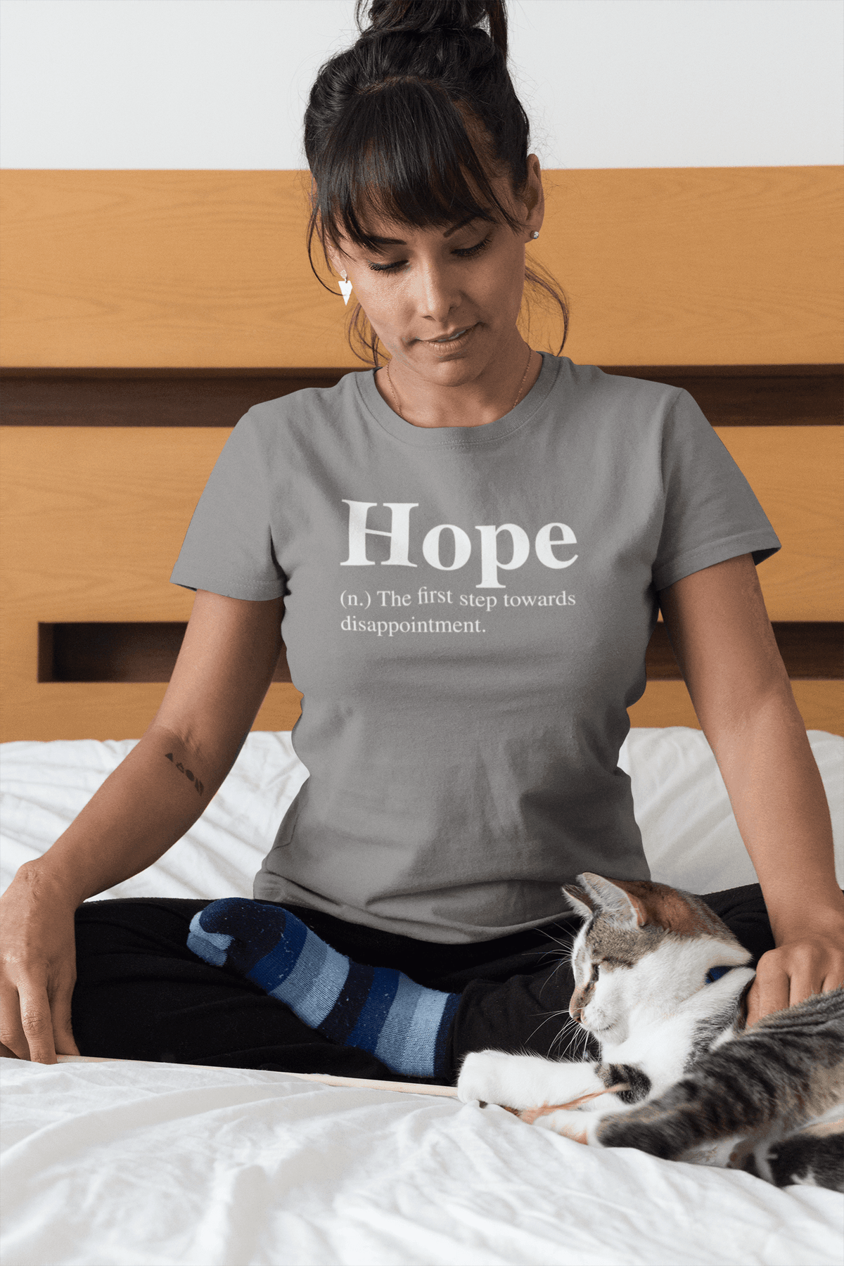 Hope - the First Step towards Disappointment T-shirt-Regular Fit Tee-StylinArts