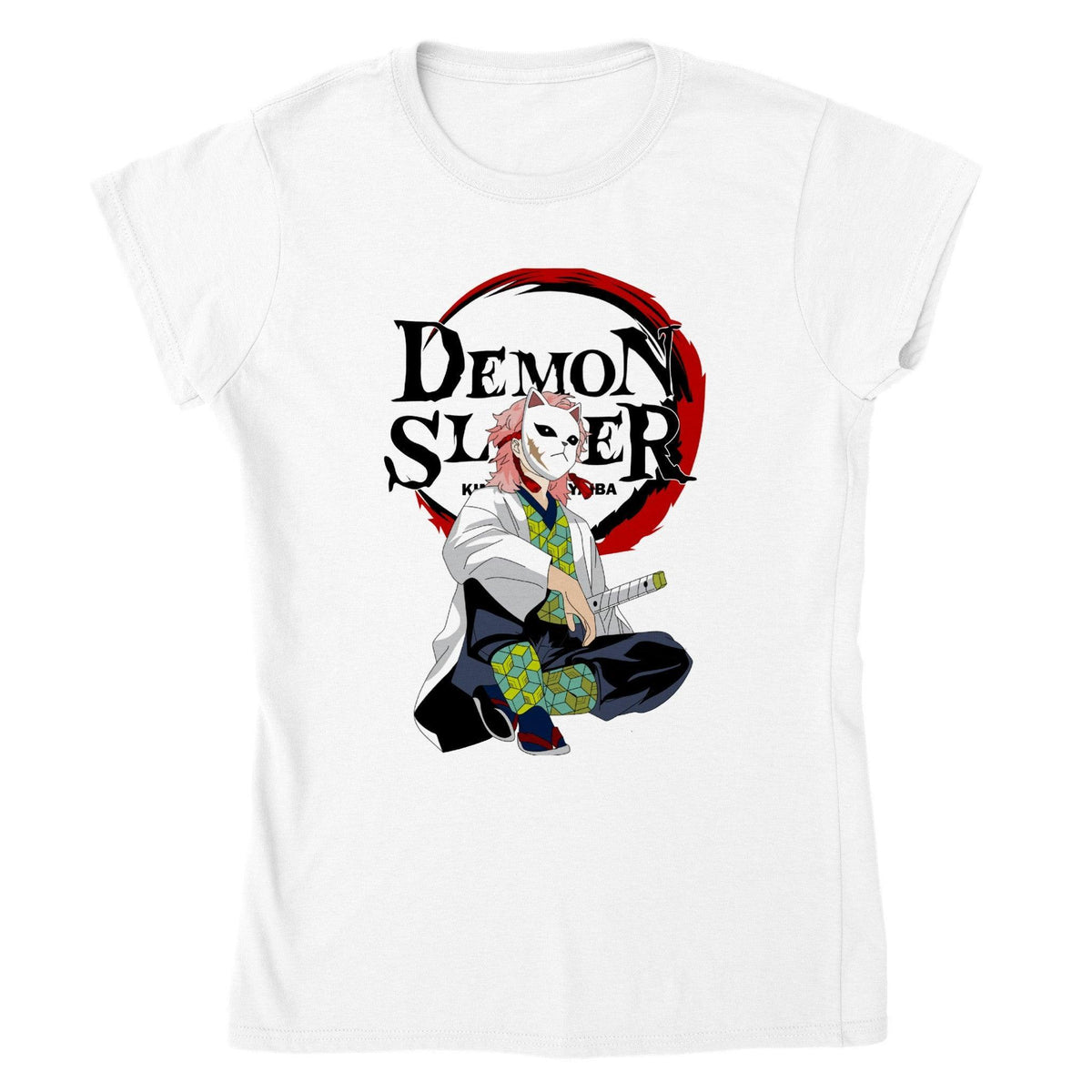 ANIME Sabito Demon Slayer T-shirt-Regular Fit Tee-StylinArts