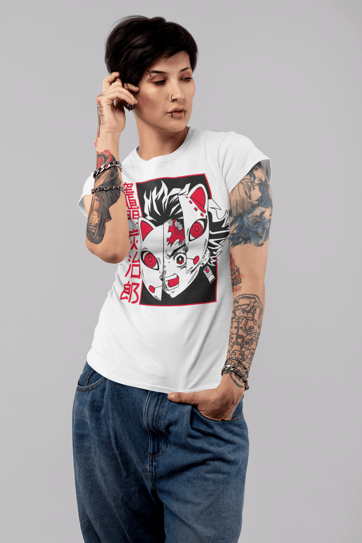 ANIME tanjiro T-shirt-Regular Fit Tee-StylinArts