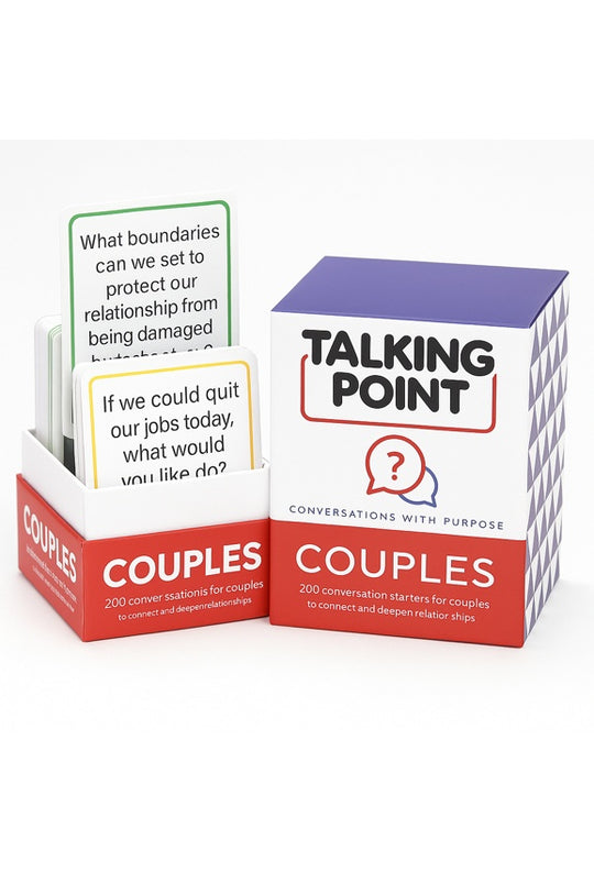 Talking Point: Couples Edition – 200 Conversation Starters to Connect & Grow-Flirty Fun & Games-StylinArts