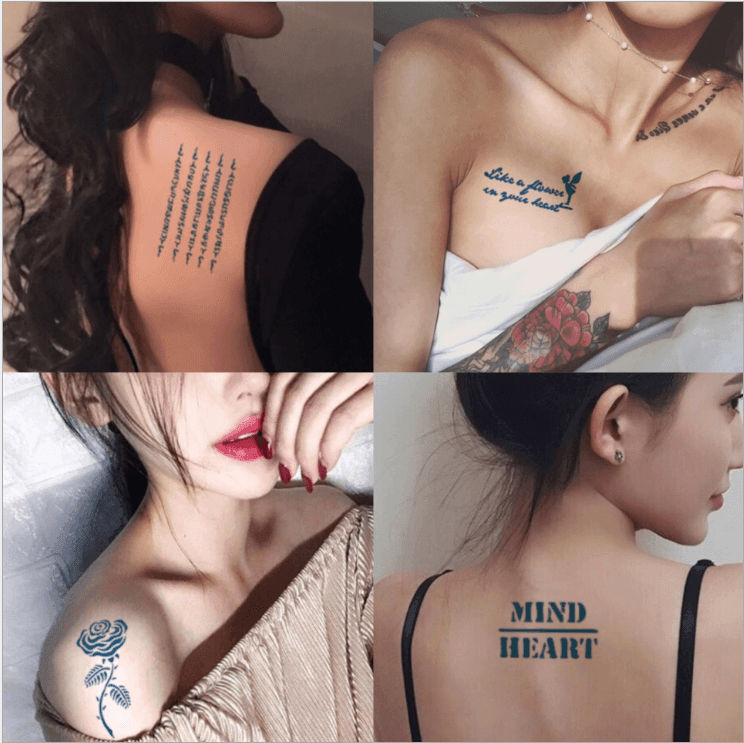 Body Art Transfer Sticker-Tattoo-StylinArts