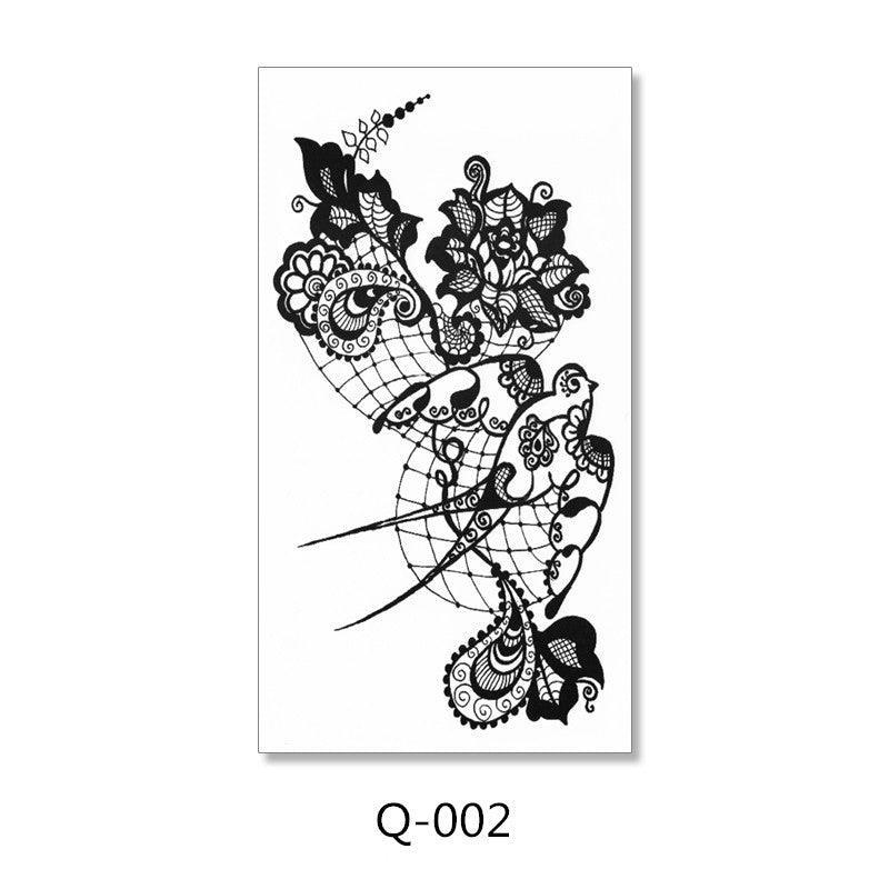 Flower Arm Tattoo Sticker - StylinArts