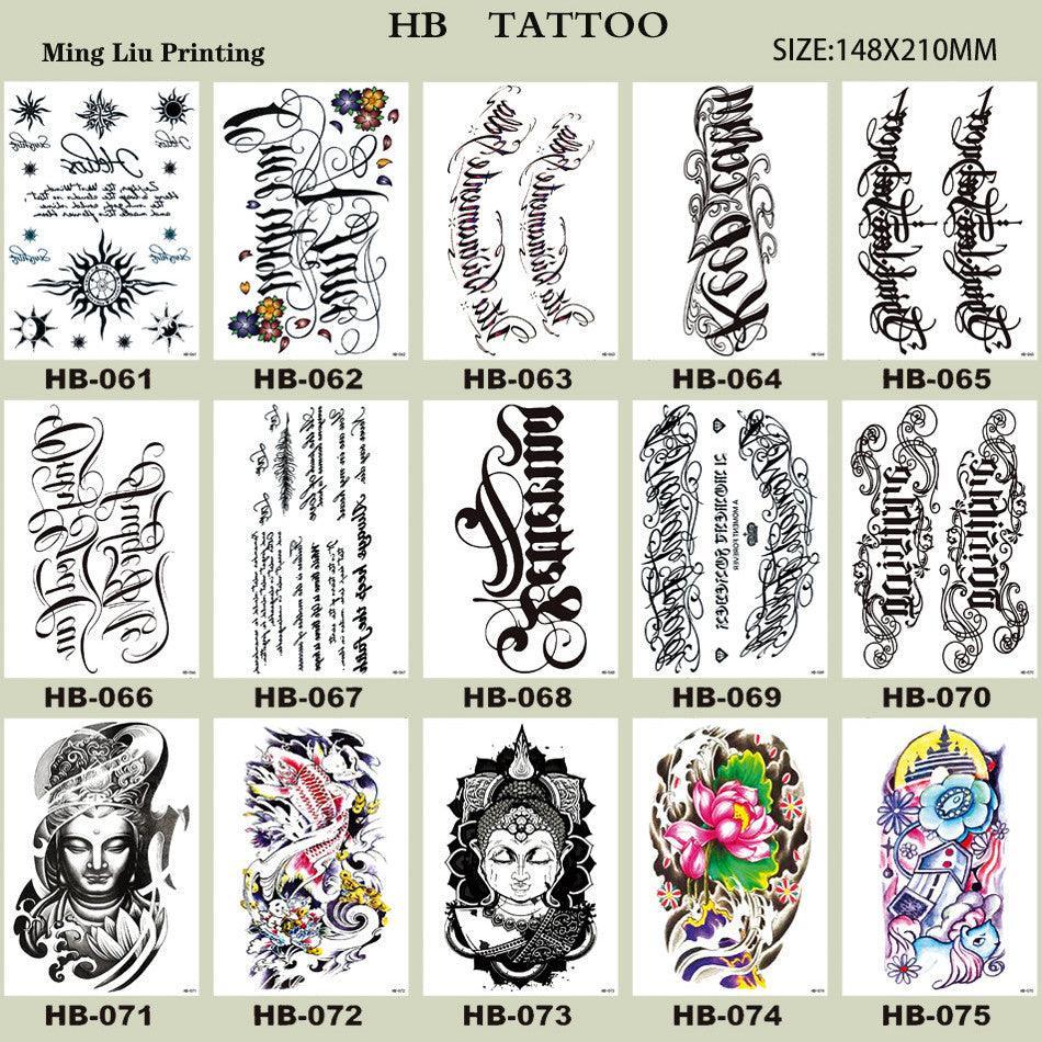 Hip Temporary Body Ink Sticker-Tattoo-StylinArts