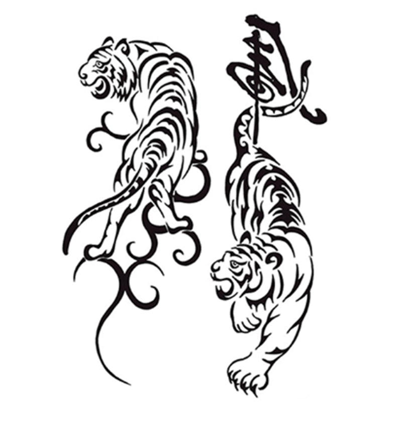 Decorative Tattoo Transfer-Tattoo-StylinArts