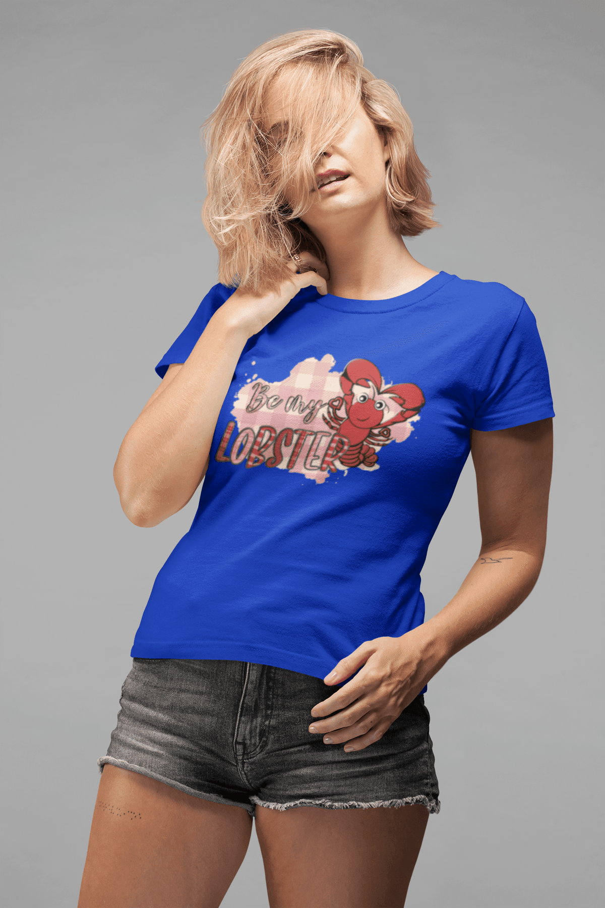 Be my LOBSTER T-shirt-Regular Fit Tee-StylinArts
