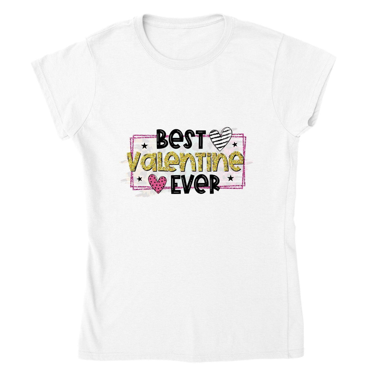 BEST VALENTINE EVER T-shirt-Regular Fit Tee-StylinArts