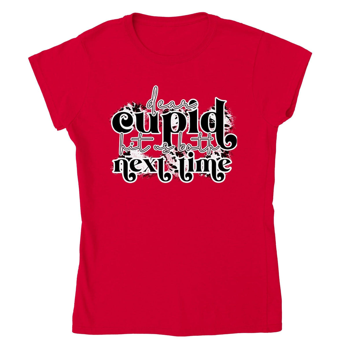 CUPID NEXT TIME T-shirt-Regular Fit Tee-StylinArts