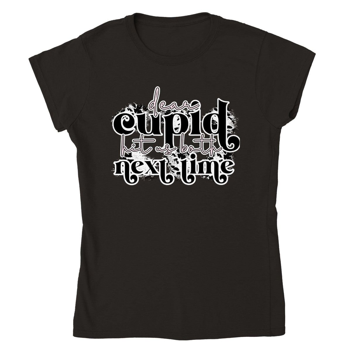 CUPID NEXT TIME T-shirt-Regular Fit Tee-StylinArts