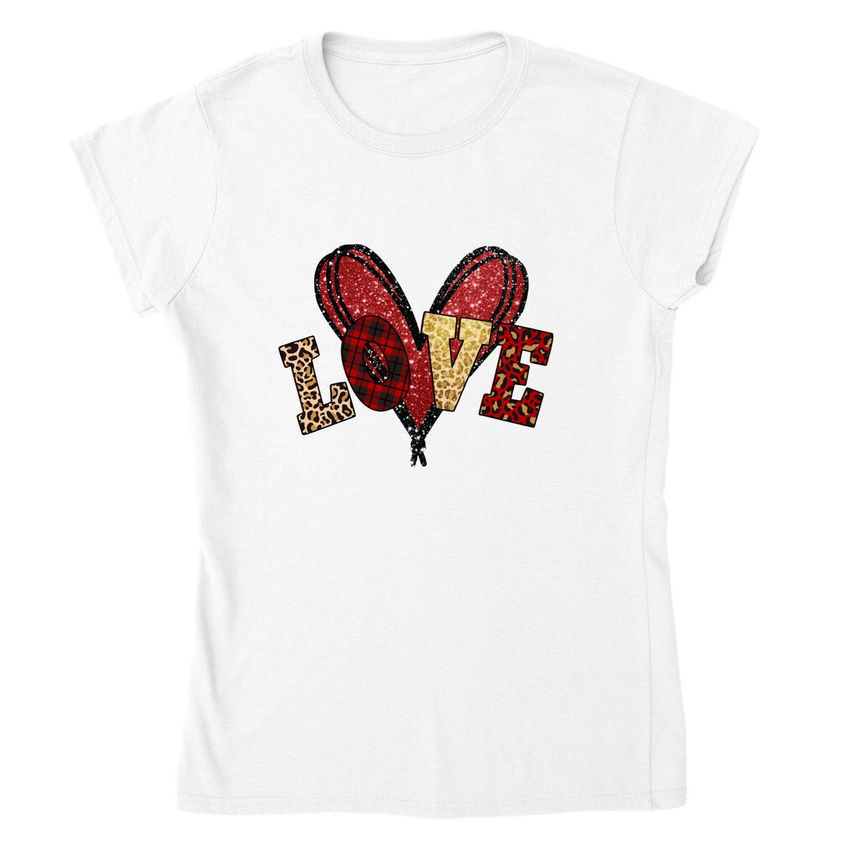 Embrace of Hearts T-shirt-Regular Fit Tee-StylinArts