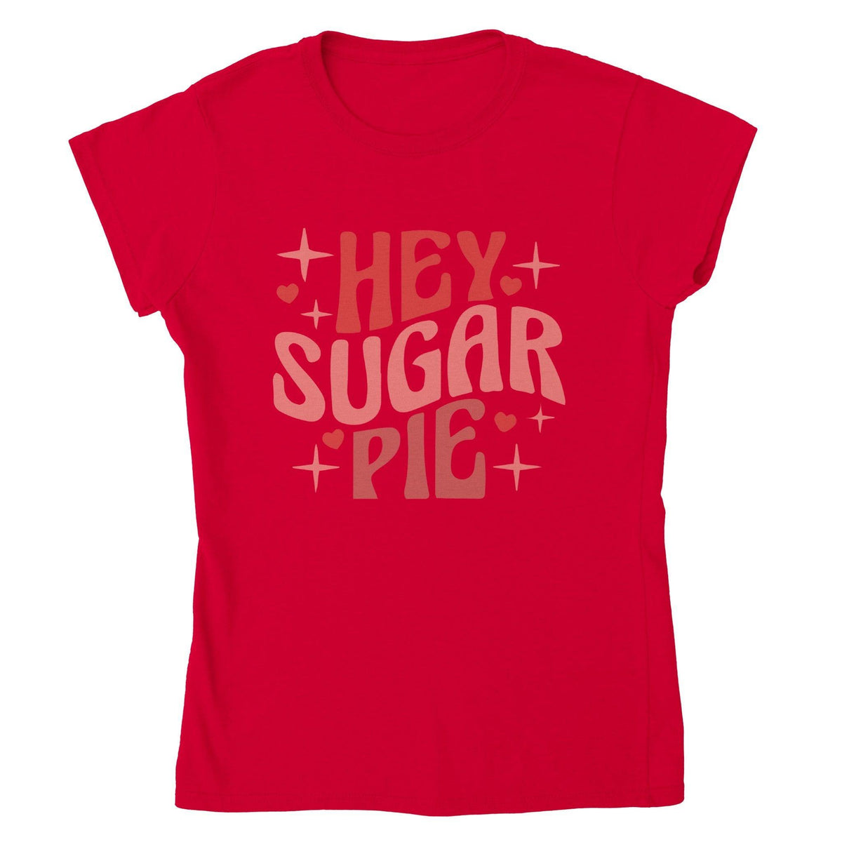 HEY SUGAR PIE T-shirt-Regular Fit Tee-StylinArts