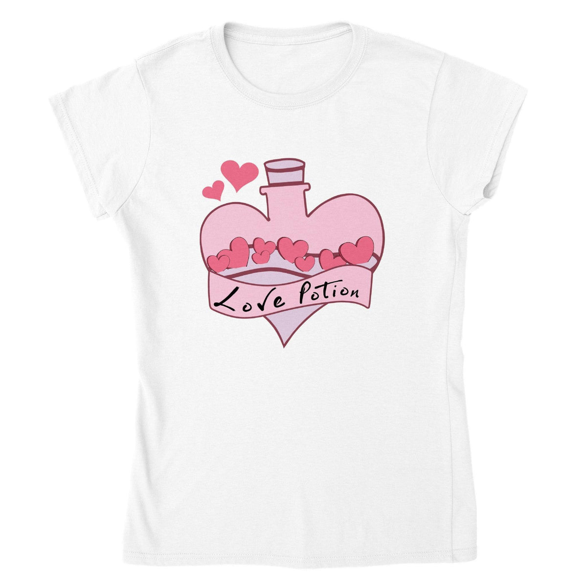 LOVE POTION T-shirt-Regular Fit Tee-StylinArts