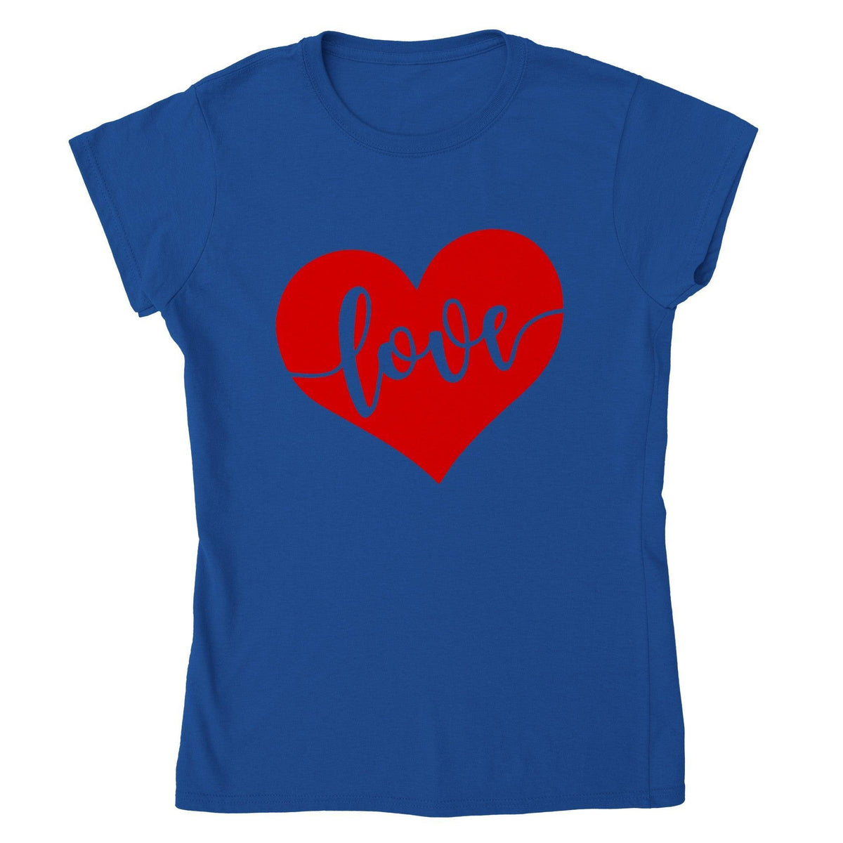 LOVE T-shirt-Regular Fit Tee-StylinArts