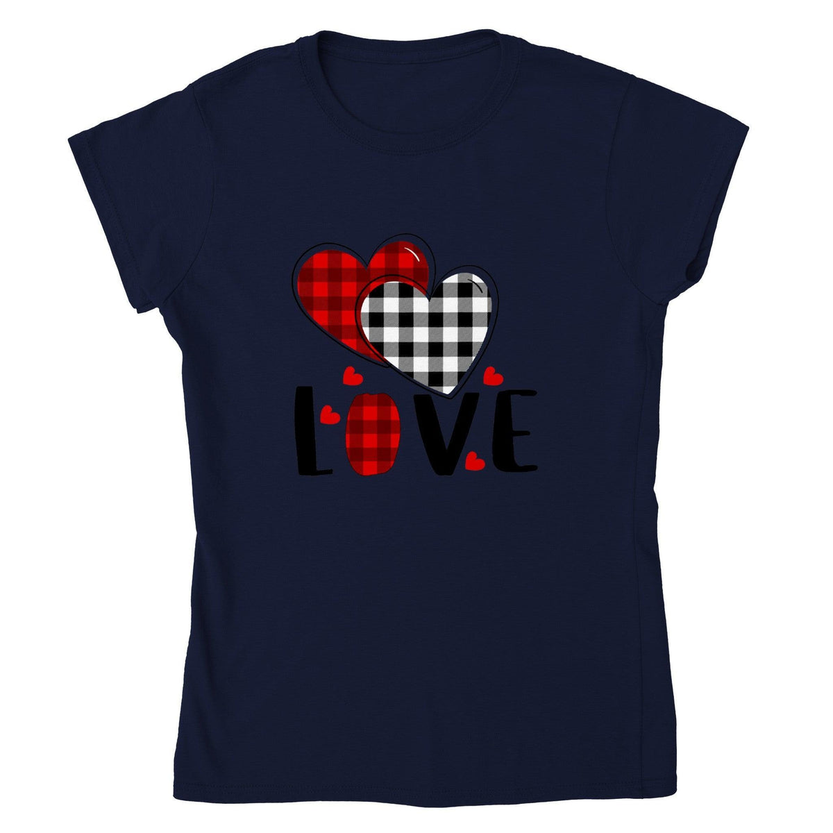 LOVE T-shirt-Regular Fit Tee-StylinArts