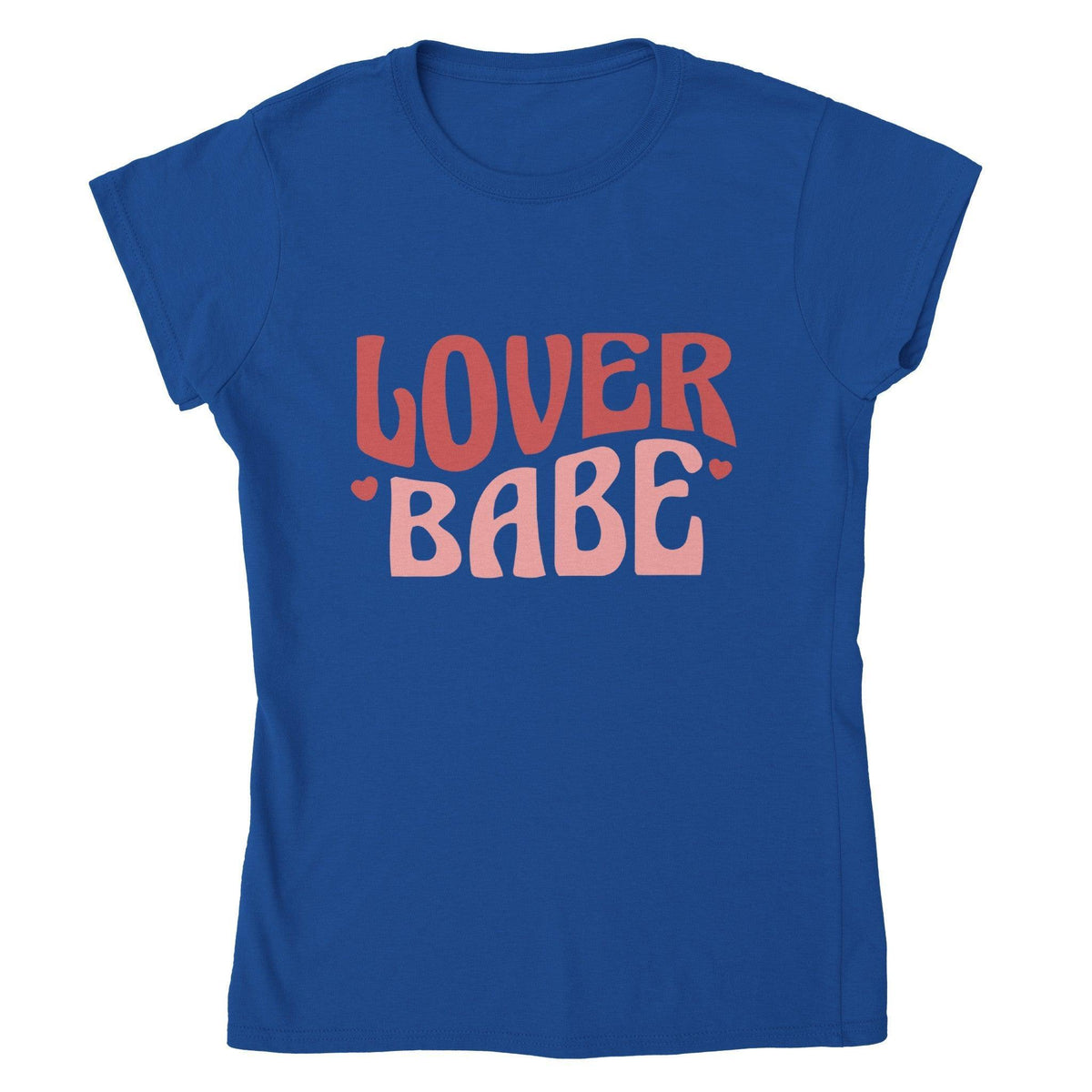 LOVER BABE T-shirt-Regular Fit Tee-StylinArts