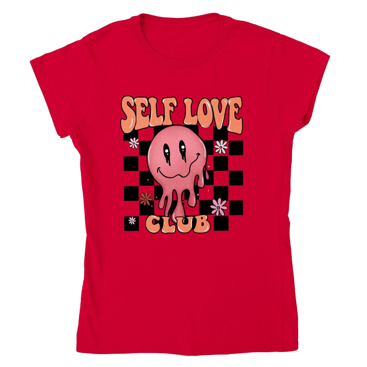 SELF LOVE VALENTINE T-shirt-Regular Fit Tee-StylinArts