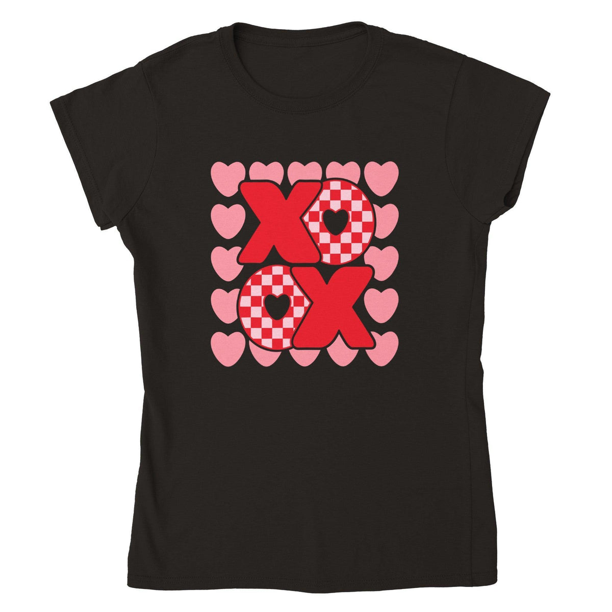 XOXO T-shirt-Regular Fit Tee-StylinArts