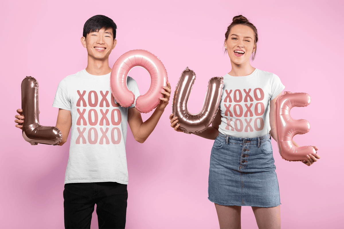 XOXOXOX T-shirt-Regular Fit Tee-StylinArts