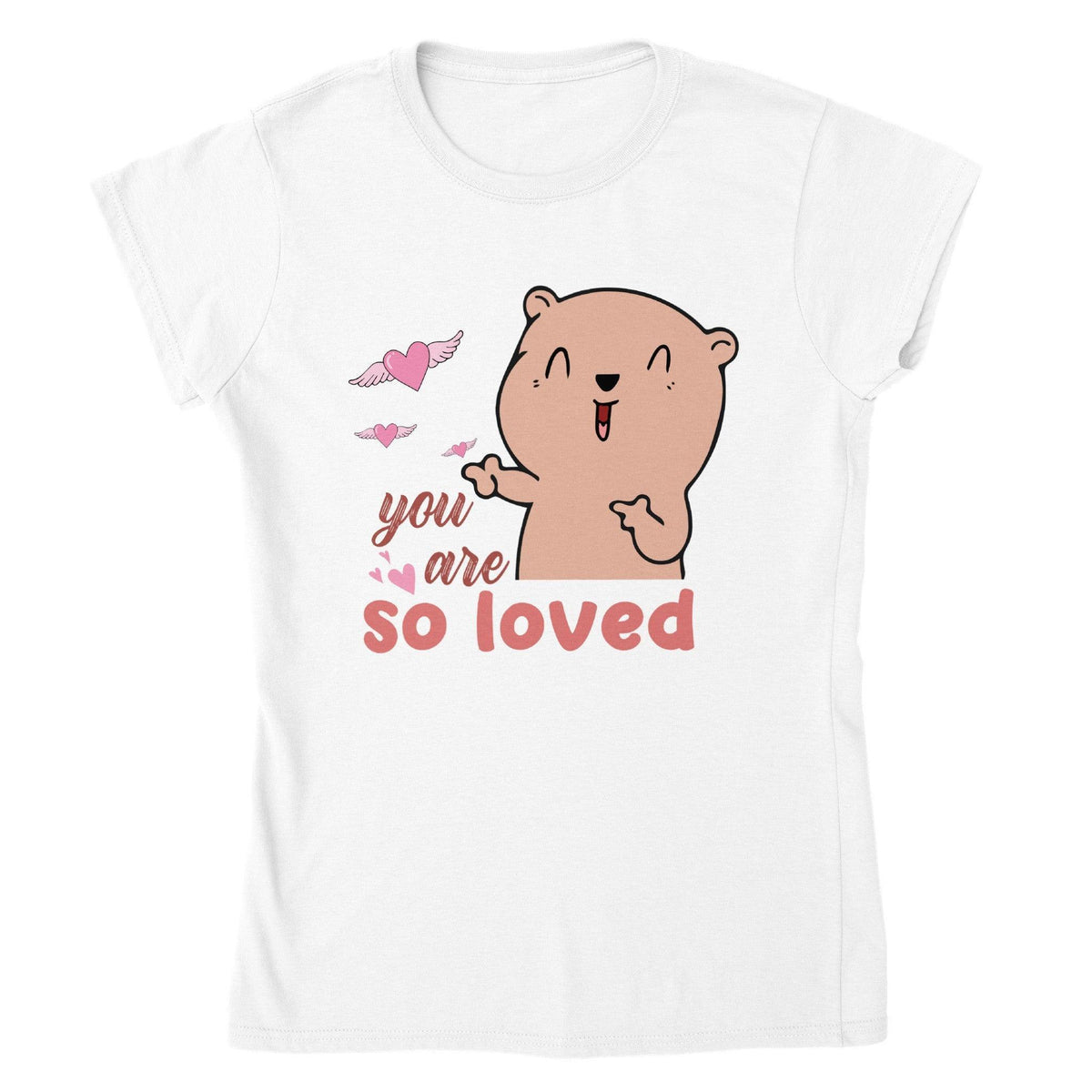YOU are so LOVED T-shirt-Regular Fit Tee-StylinArts