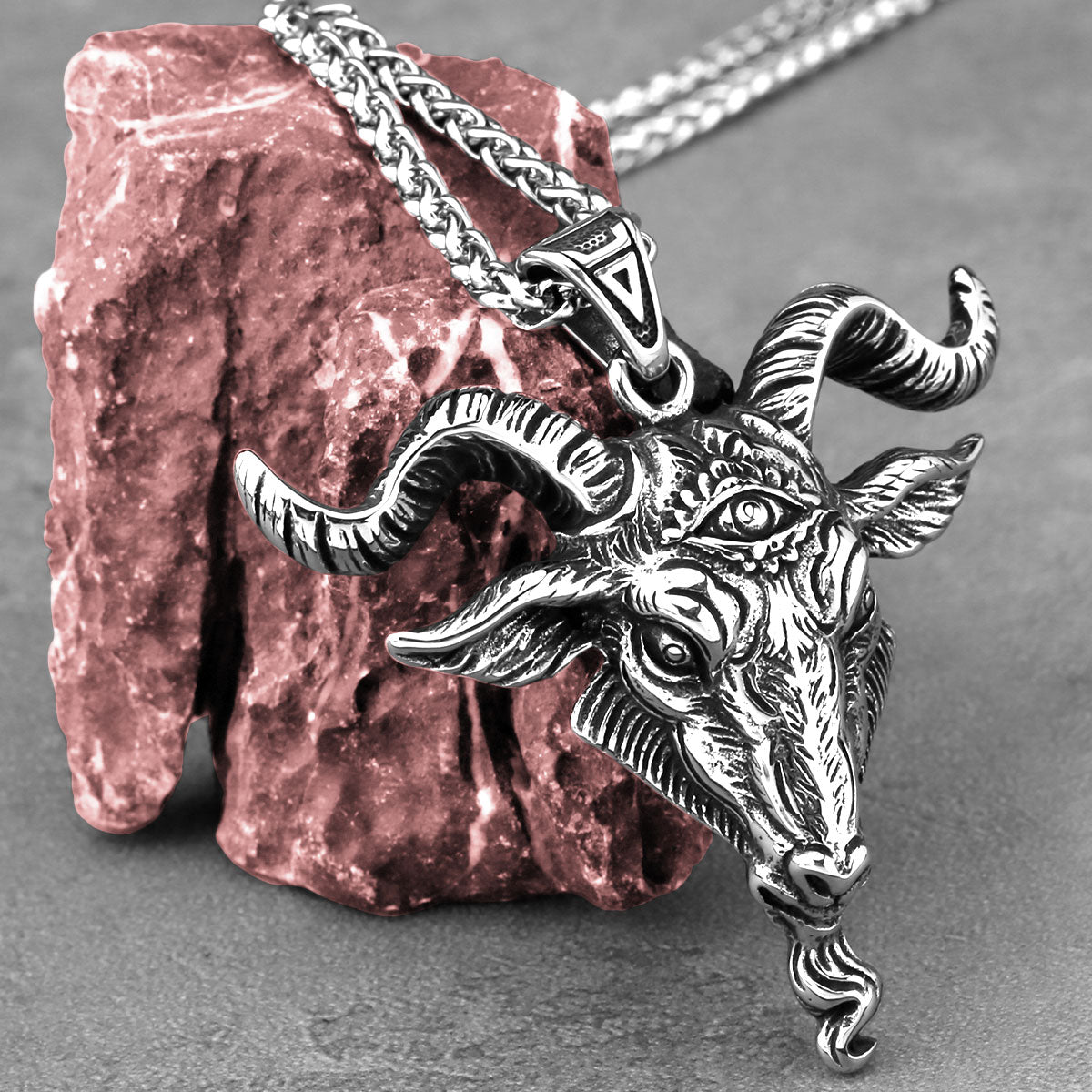 Stainless Steel Viking Necklace - StylinArt