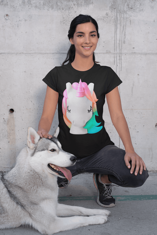 3D Unicorn Tshirt Tee - StylinArt