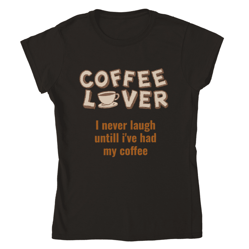 Coffee lover women tee - StylinArt