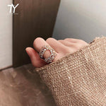 Crystal Opening U-ring for Women - StylinArt