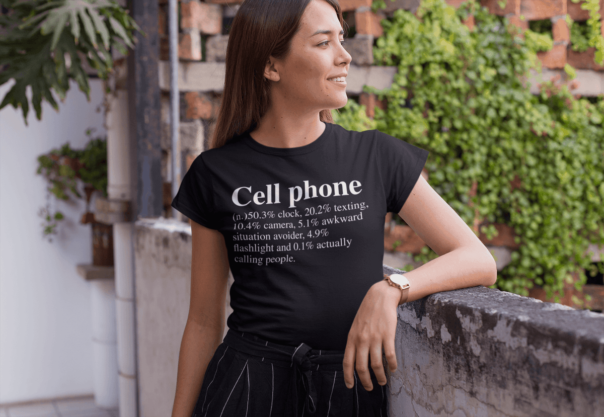 Definition - Cell phone T-shirt - StylinArt
