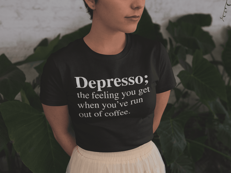 Definition - Depresso T-shirt - StylinArt