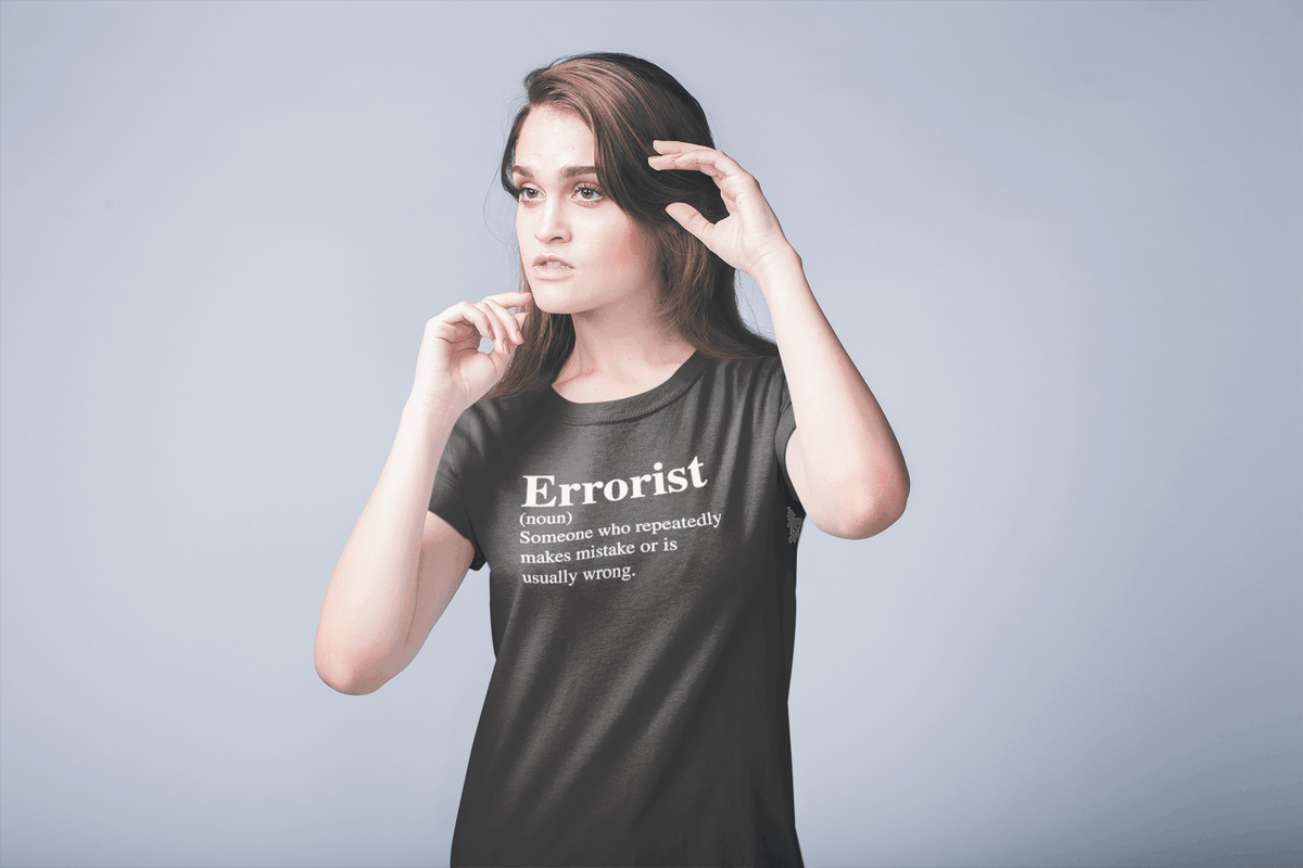 Definition - Errorist T-shirt - StylinArt