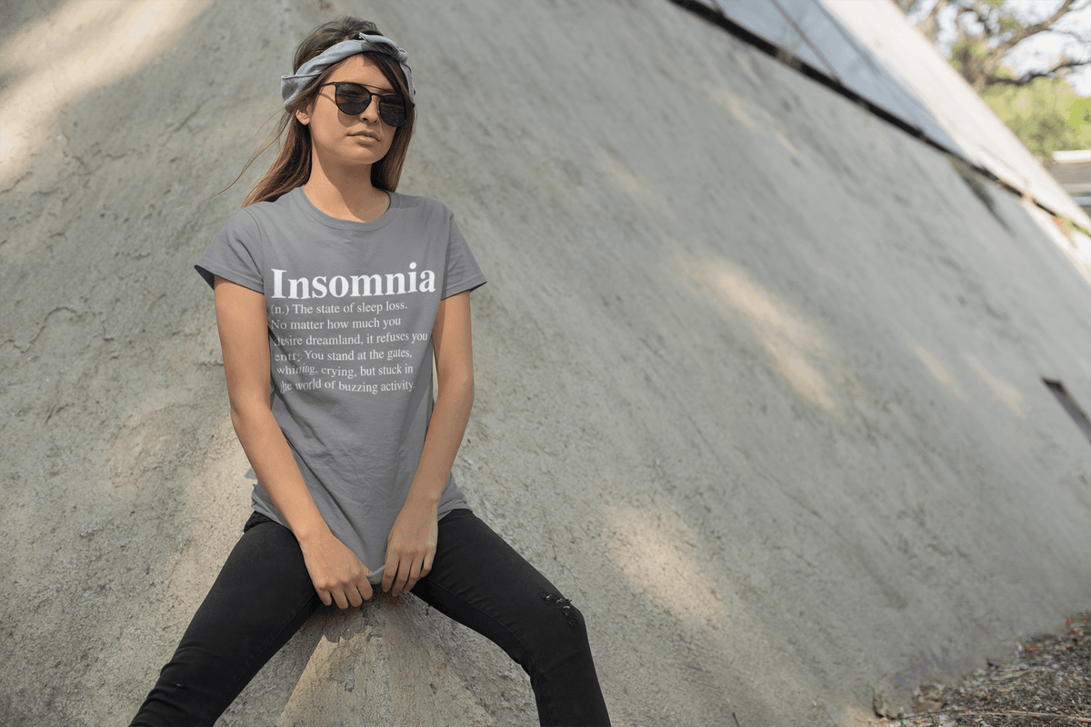 Definition - Insomnia T-shirt - StylinArt