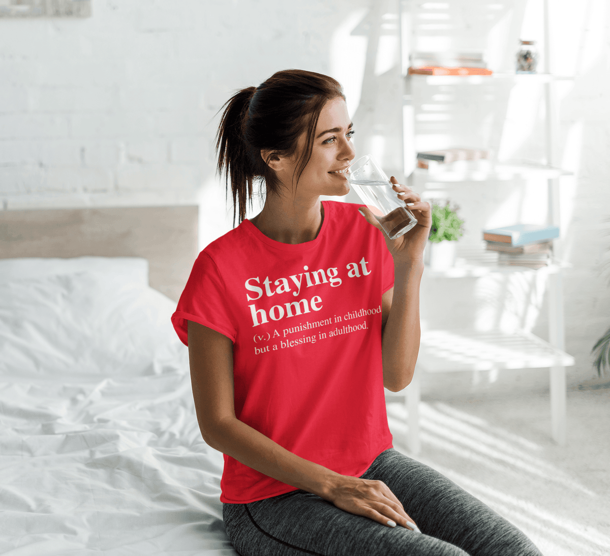 Definition - Staying at home T-shirt - StylinArt