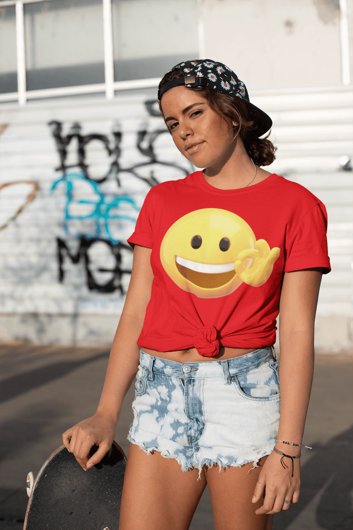 Emoji Fantastic OKAY T-shirt - StylinArt