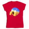 Emoji Shocking Face T-shirt - StylinArt