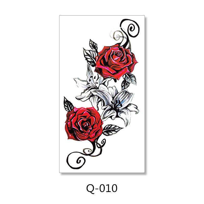 Flower Arm Tattoo Sticker - StylinArt