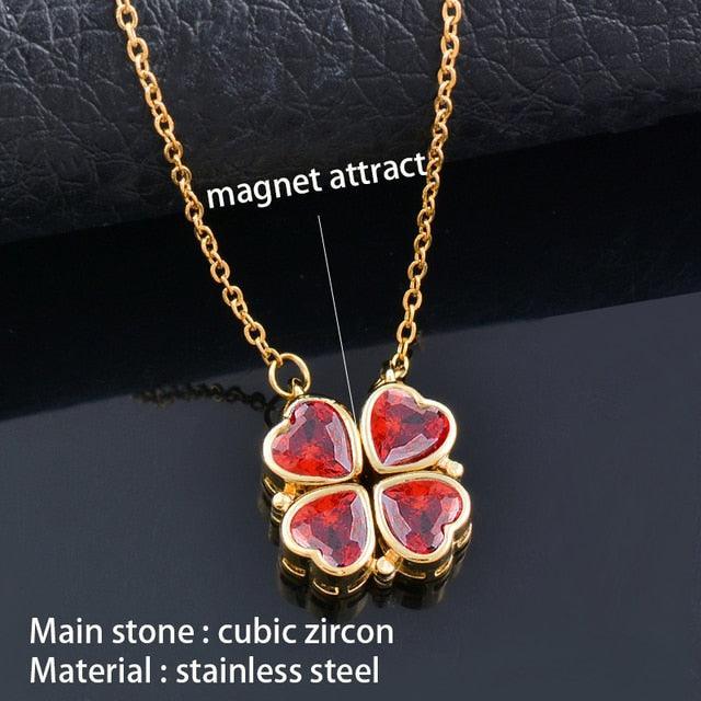 Blossom Magnetic Attraction Pendant Necklace-Necklace-StylinArts